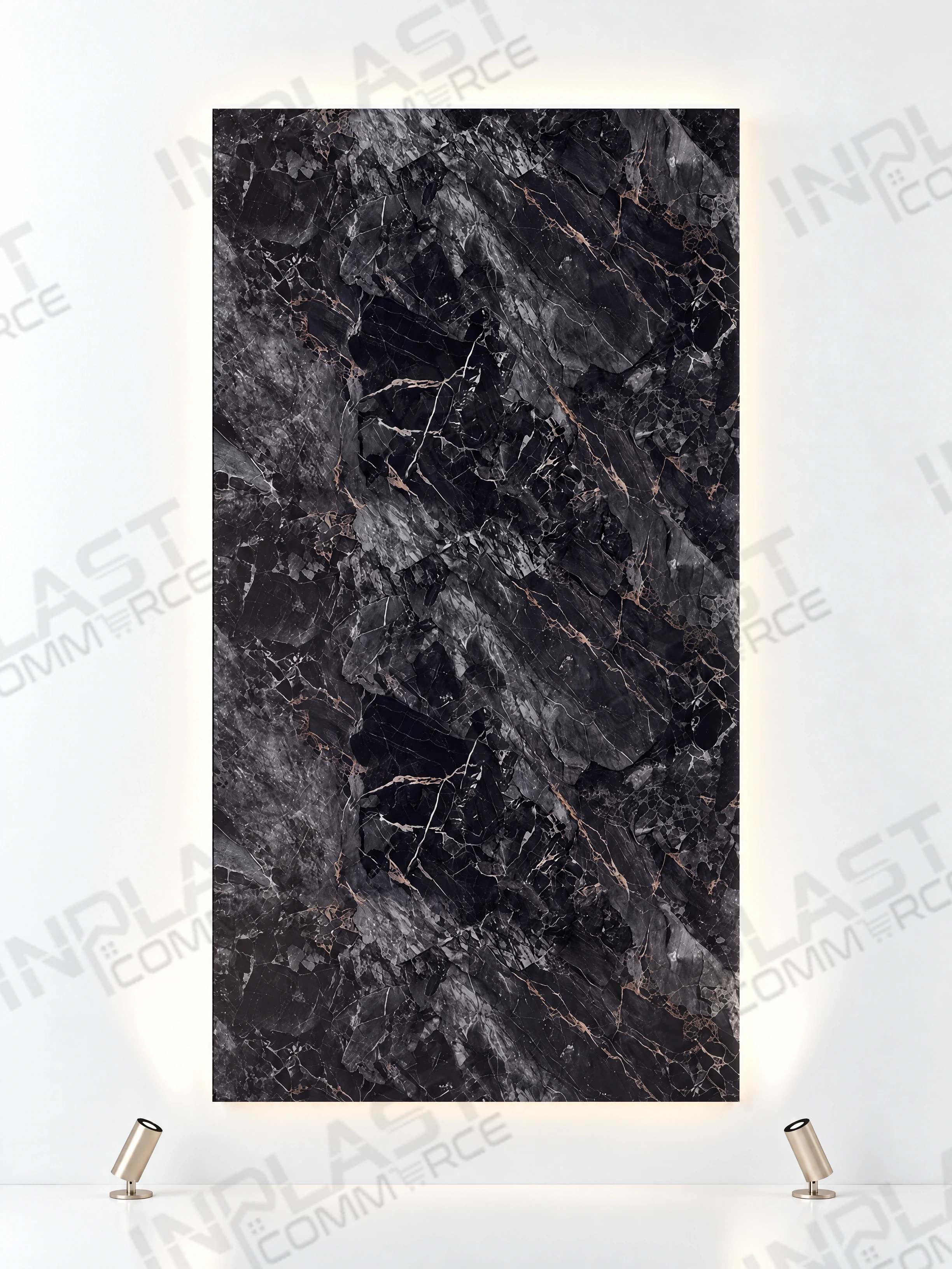 PVC Декоративен панел Obsidian Gold Vein